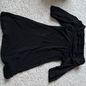 Express sexy basic cowl neck tee